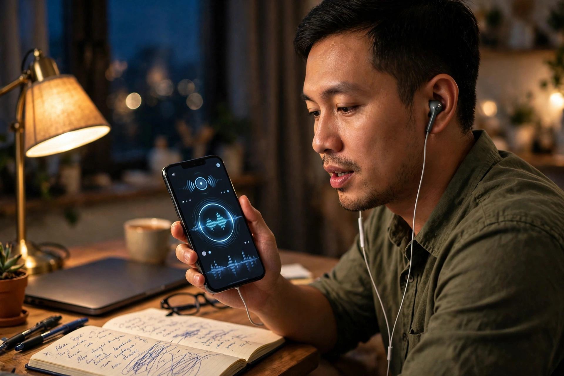 Dùng AI luyện tiếng Anh giao tiếp mỗi ngày cho người đi làm bận rộn