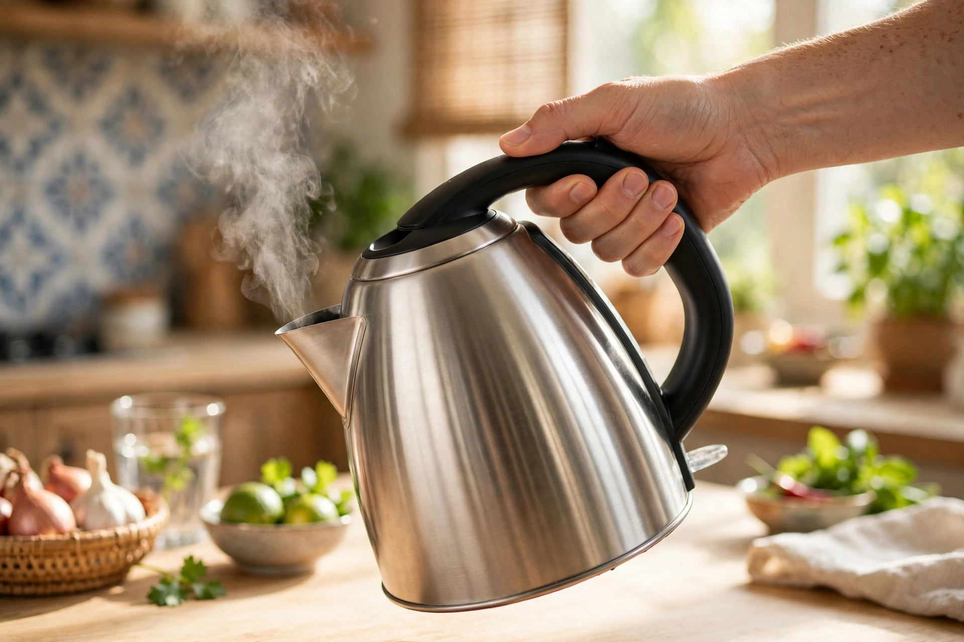 Đánh giá 5 ấm đun siêu tốc cho gia đình: công suất, chất liệu lòng ấm và giá bán