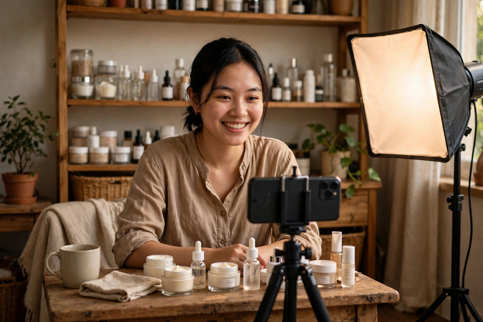 Kịch bản livestream bán hàng trên Facebook cho shop nhỏ: cấu trúc 3 phần và 7 mẹo giữ người xem