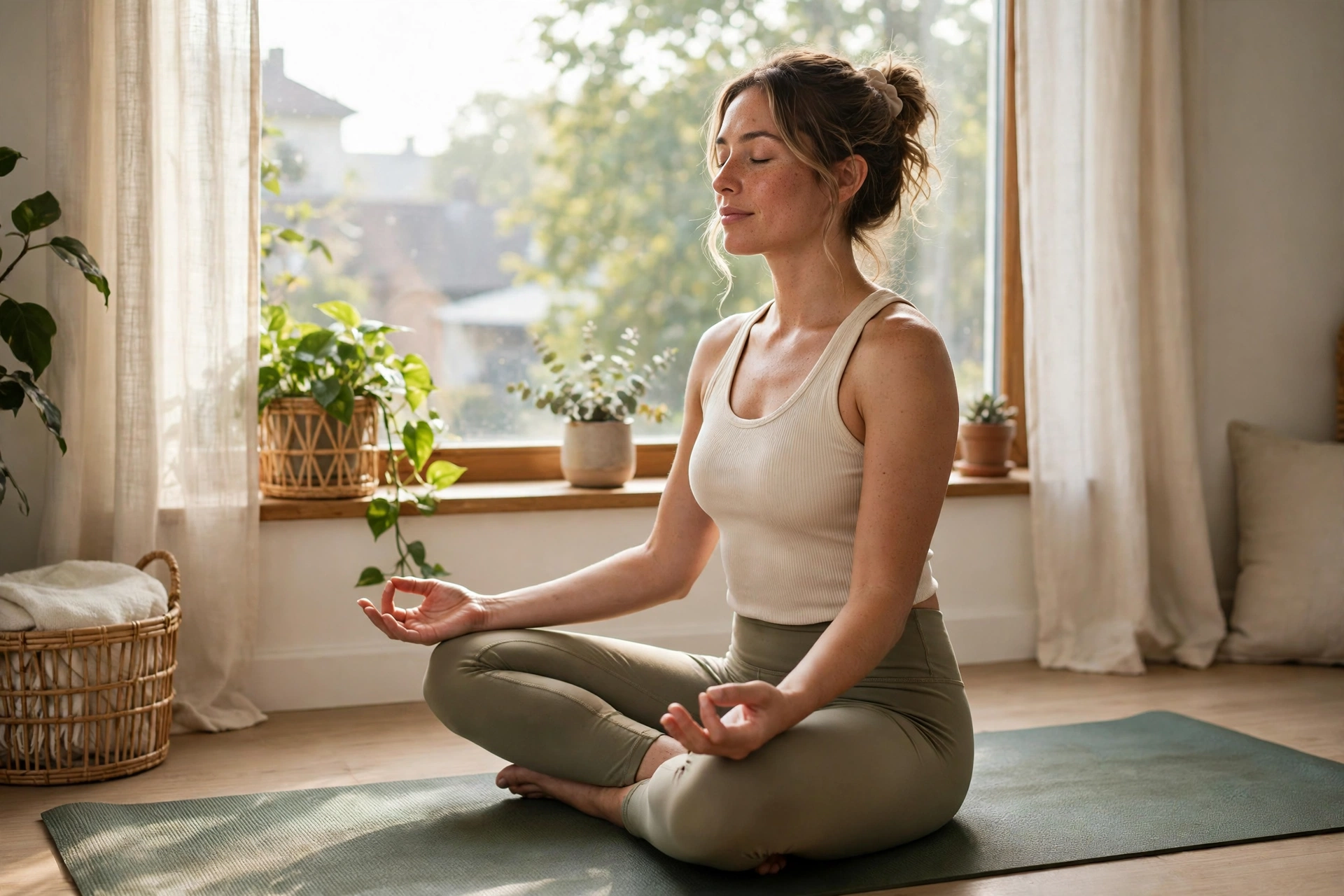 Tập Yoga Buổi Sáng 15 Phút Cho Người Mới: Chuỗi Động Tác, Hơi Thở Và Lịch 4 Tuần