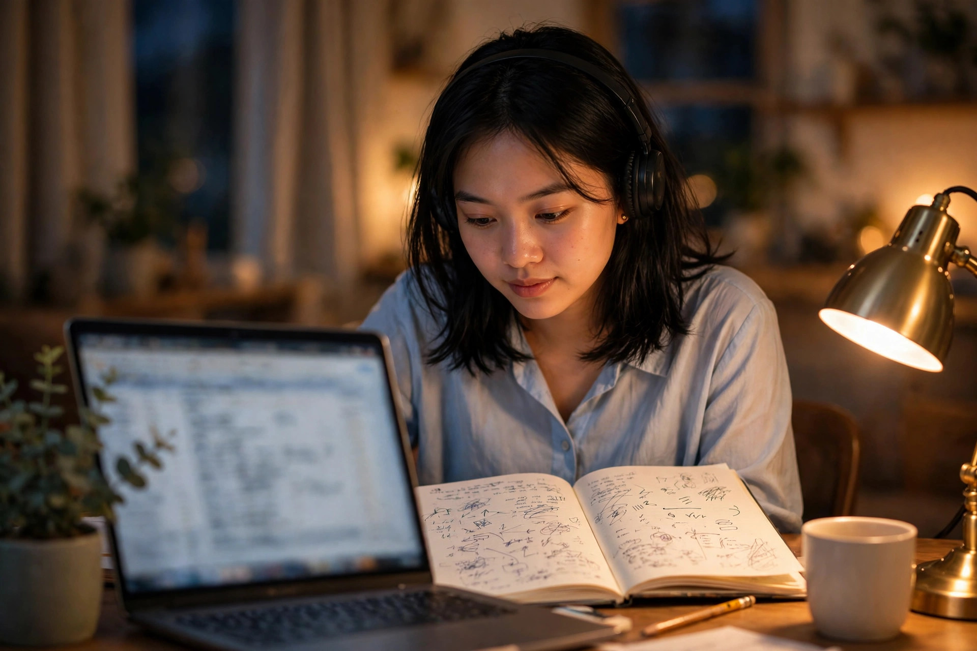 Nhân viên mới tự học Excel và tiếng Anh buổi tối