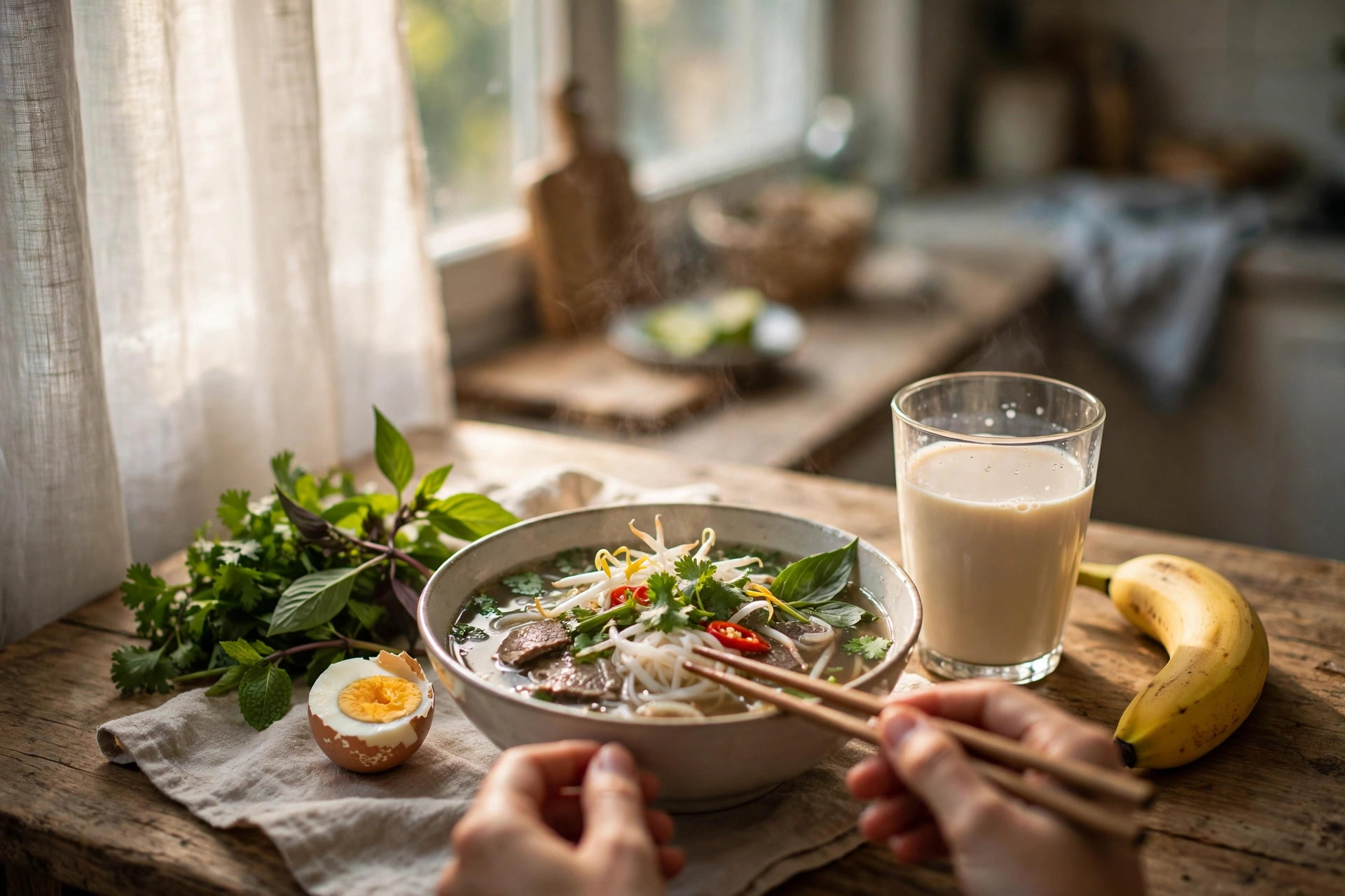 Ăn Sáng Đủ Chất Cho Người Đi Làm Vội: Chuẩn Bị Nhanh, No Lâu Và Không Bỏ Bữa