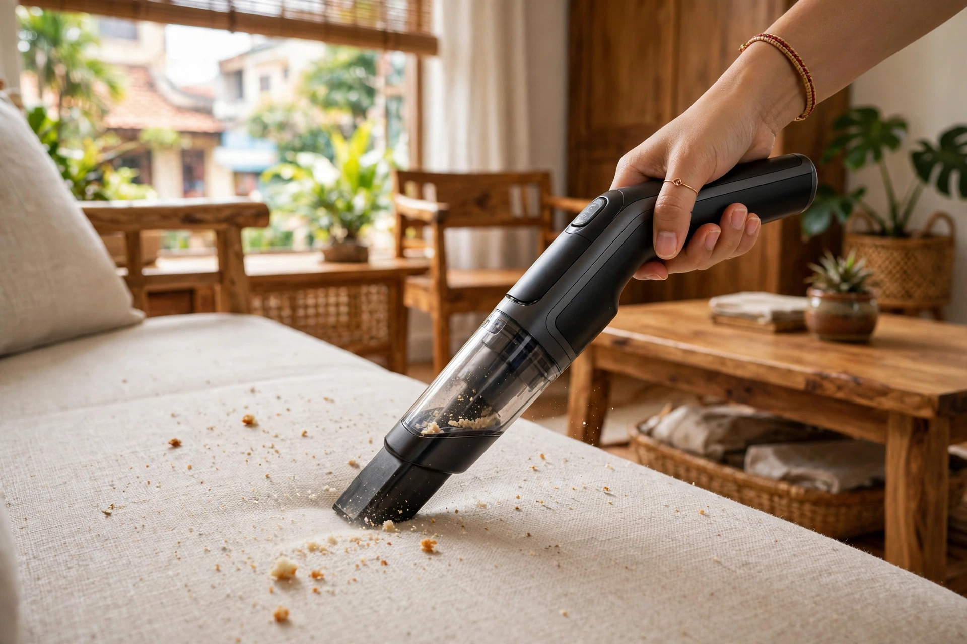 Đánh giá 5 máy hút bụi cầm tay cho gia đình: lực hút, thời lượng pin và giá bán thực tế