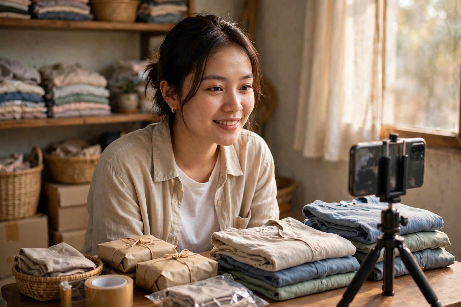 Bán Hàng Qua Shopee Live Cho Người Mới: Chuẩn Bị Gian Hàng, Kịch Bản Live Và Xử Lý Đơn Sau Live
