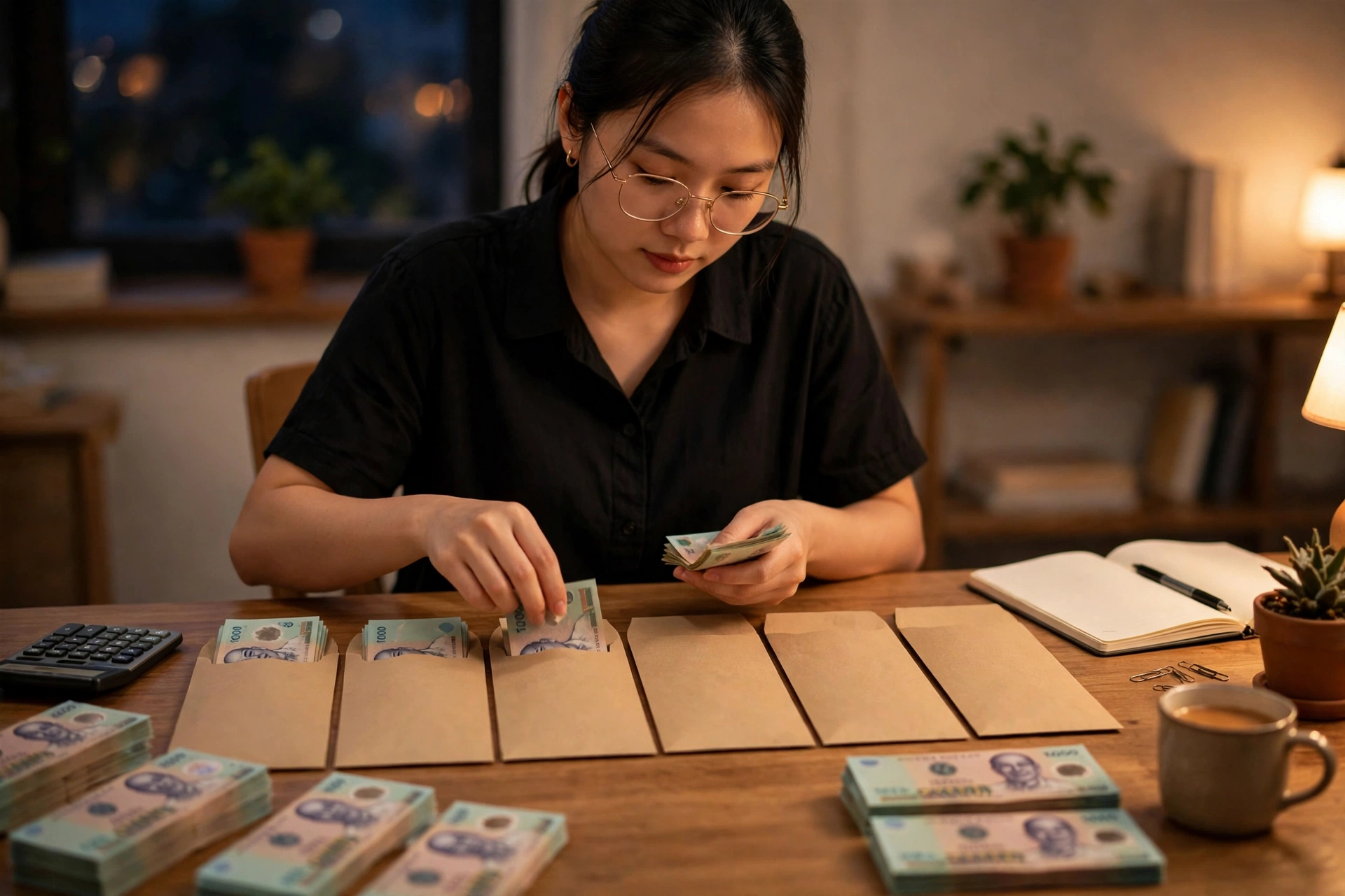 Chia lương thành 6 quỹ cho người thu nhập trung bình: cách chia, ví dụ số tiền cụ thể, điều chỉnh khi lương thay đổi