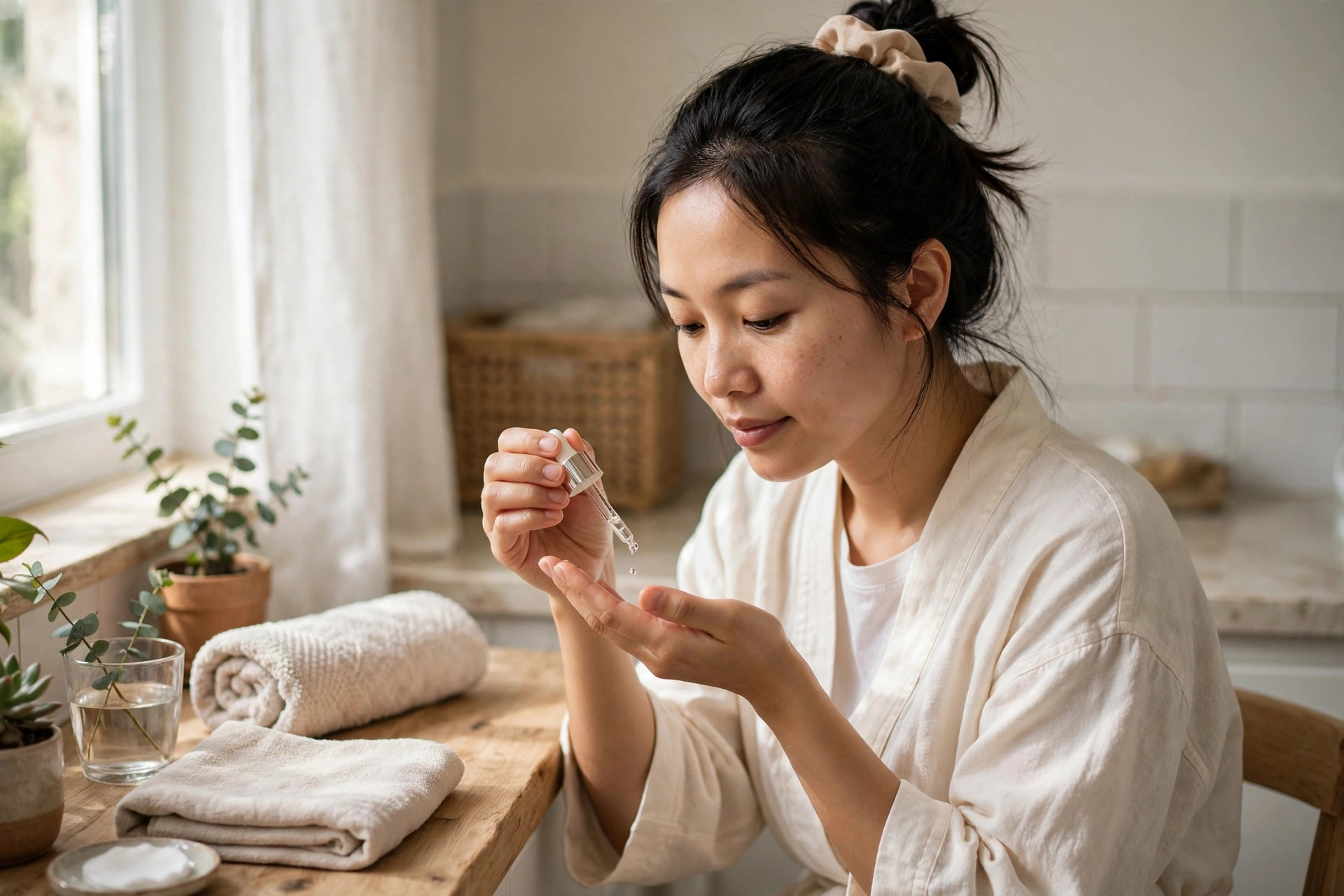 Chăm Sóc Da Buổi Sáng Cho Người Làm Việc Văn Phòng