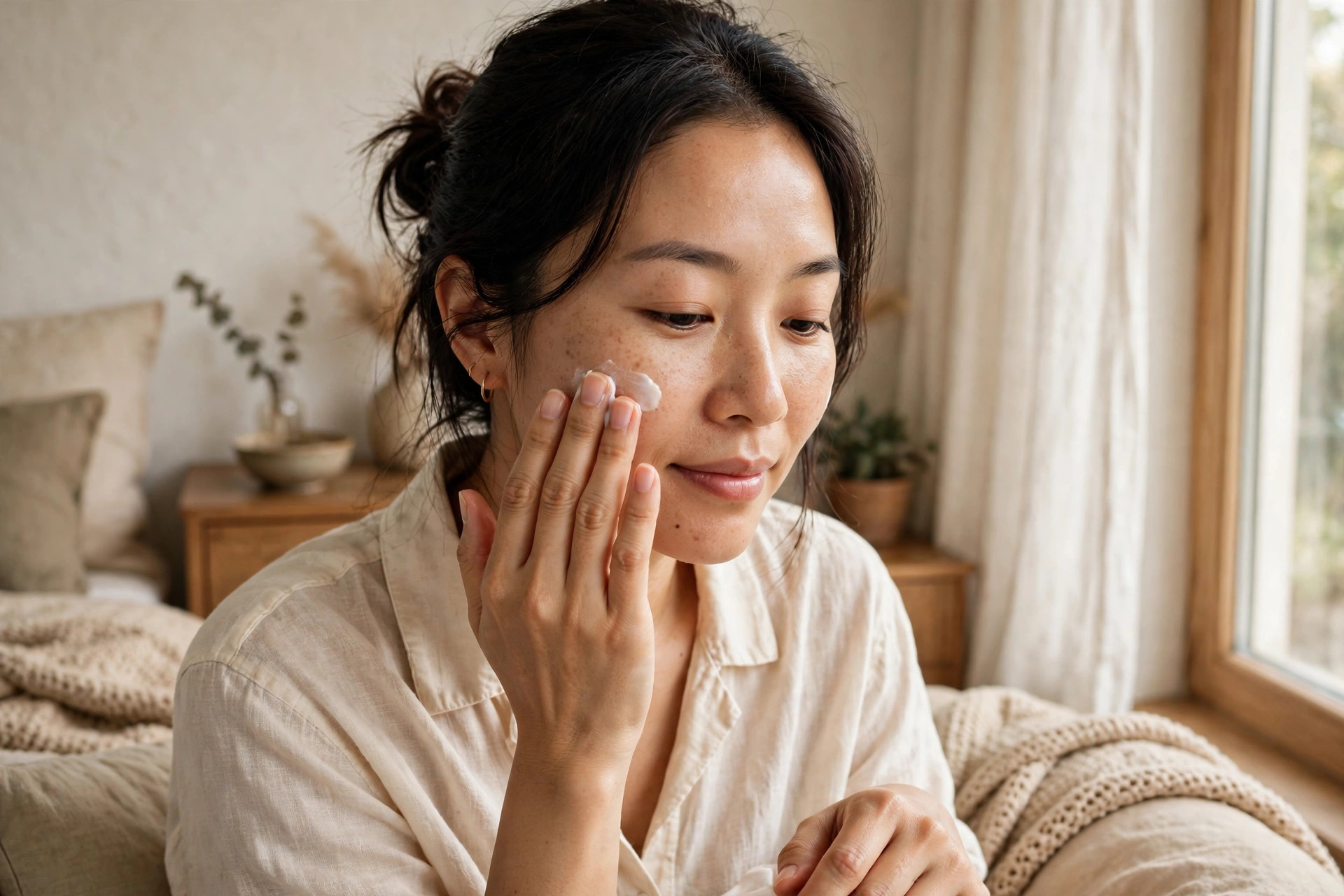 Dưỡng da mùa hanh khô cho người Việt: cấp ẩm đúng cách, khóa ẩm và 5 sai lầm khiến da tệ hơn