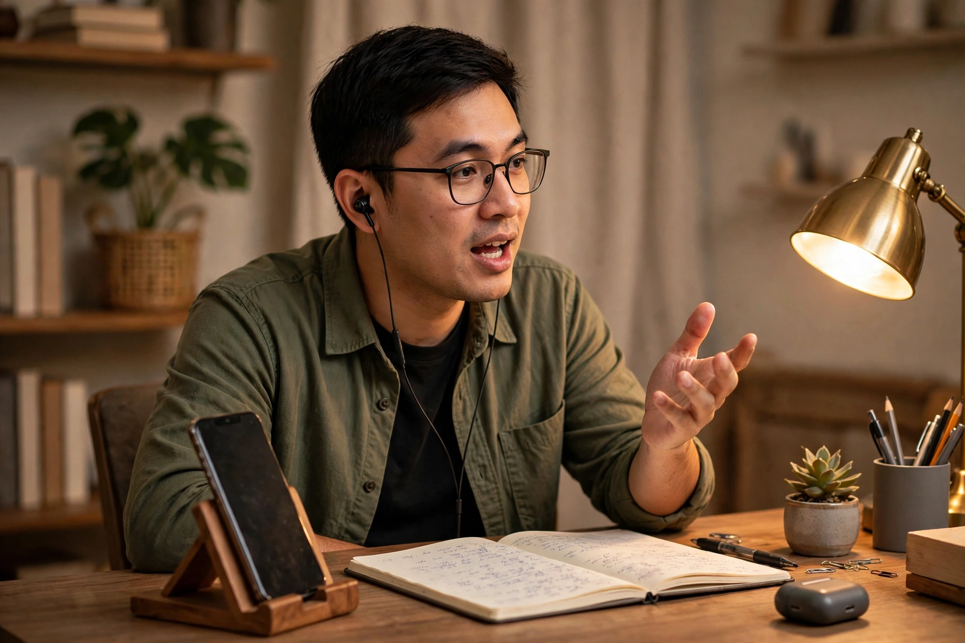 Luyện nói tiếng Anh qua kịch bản role-play với AI