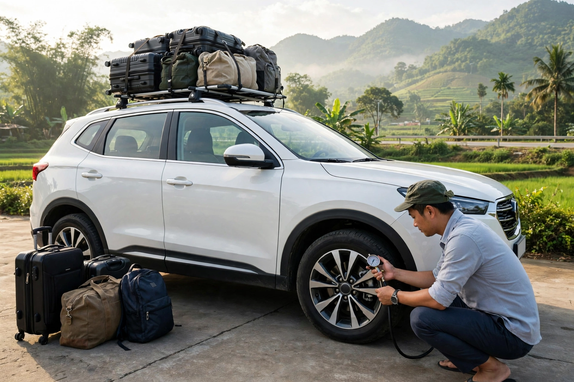 Đi Ô Tô Đường Dài Lần Đầu: Chuẩn Bị Giấy Tờ, Kiểm Tra Xe Và Xử Lý Sự Cố Trên Cao Tốc