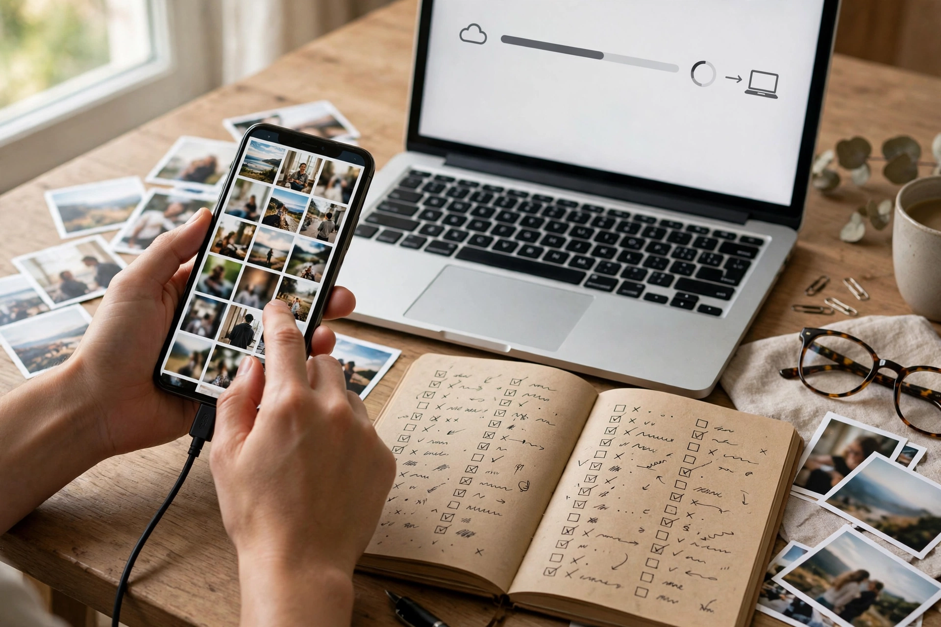 Người dùng dọn bộ nhớ điện thoại Android