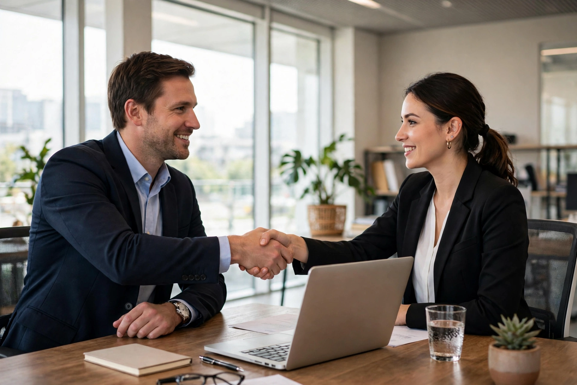 Sinh viên trẻ xem lại CV và chuẩn bị hồ sơ xin việc trên máy tính