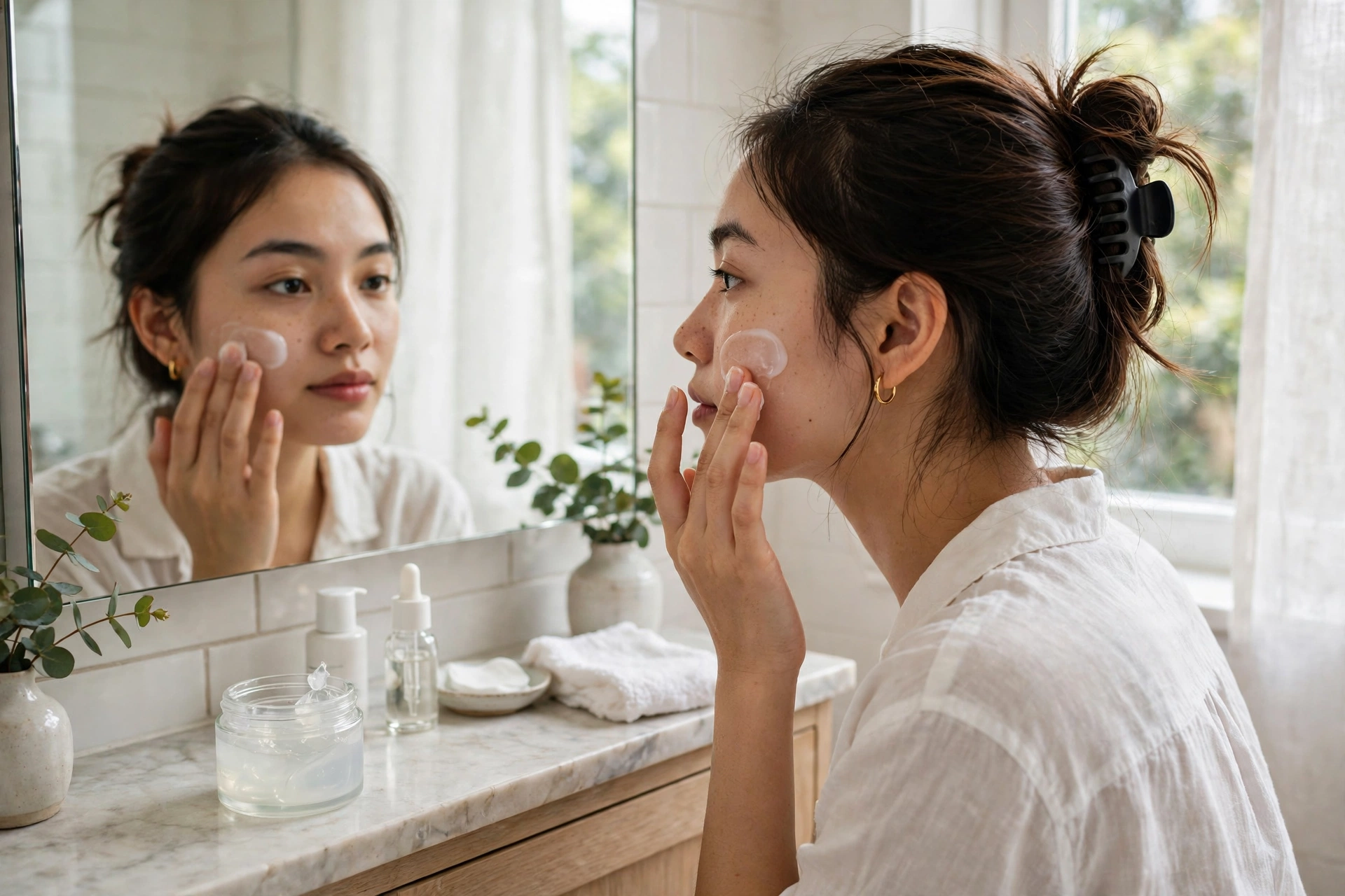 Rửa mặt đúng cách cho da dầu mụn