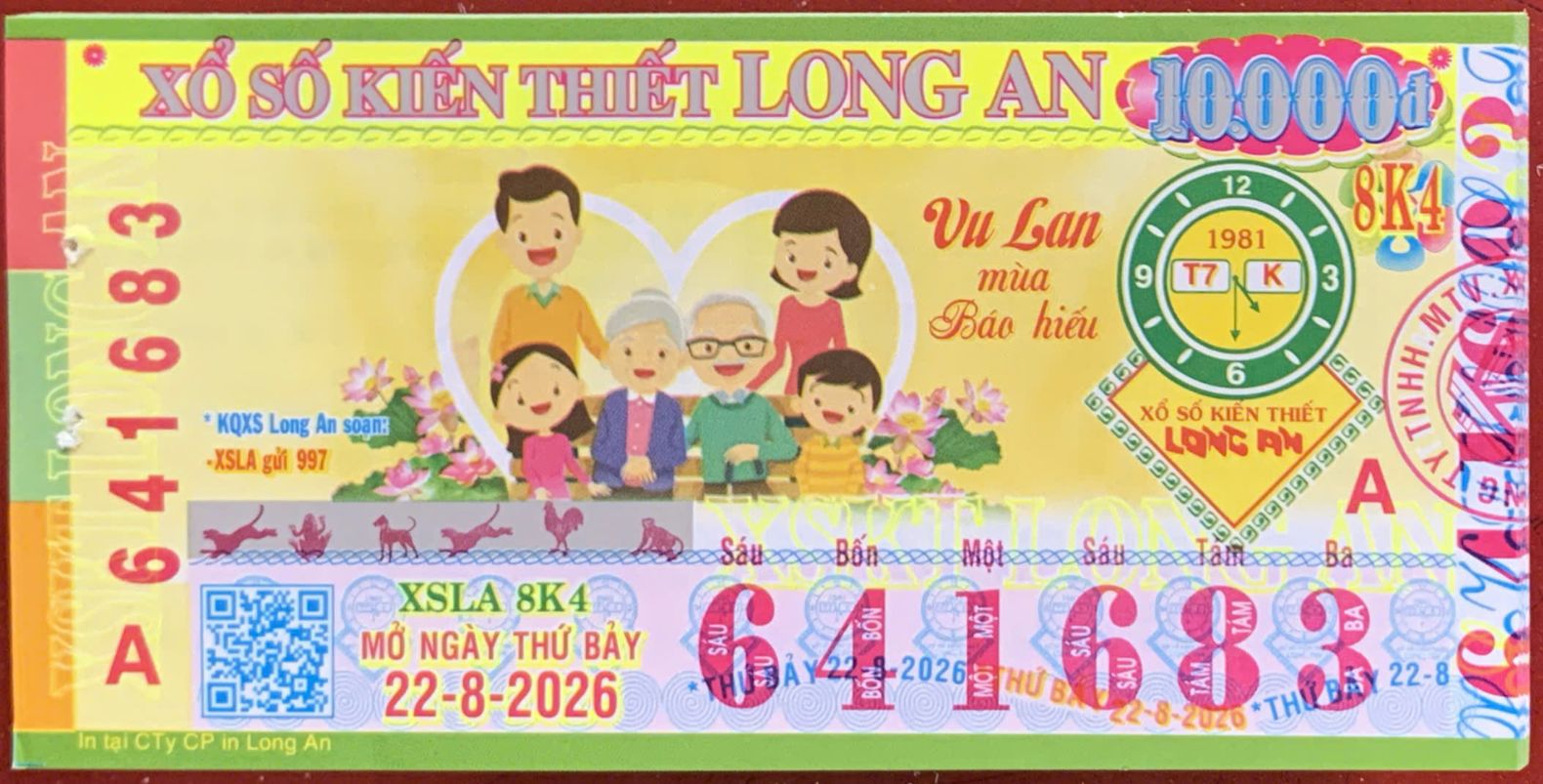 Dò kết quả xổ số Long An qua máy tính