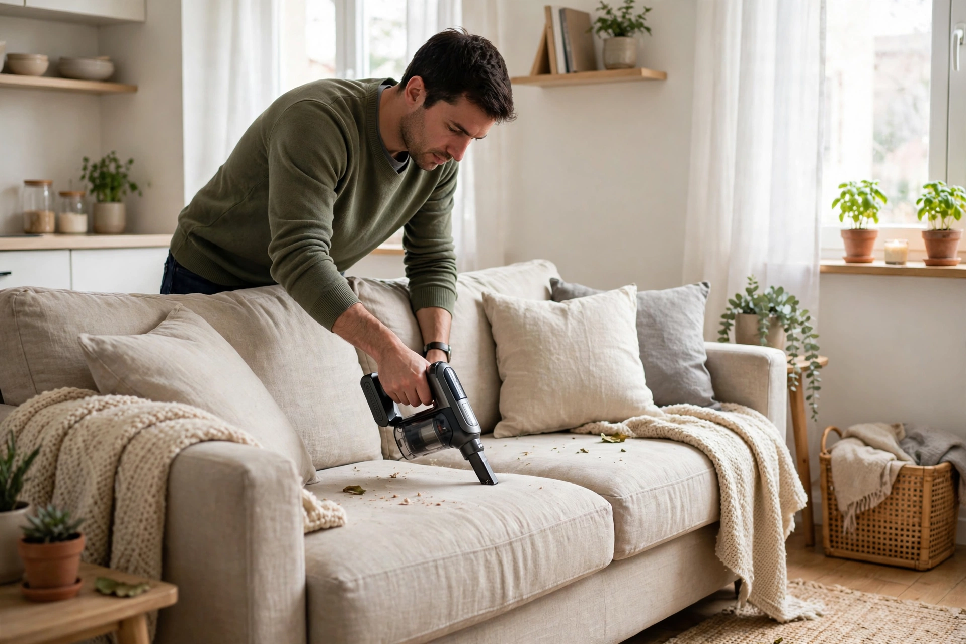 Chọn Máy Hút Bụi Cầm Tay Cho Căn Hộ Nhỏ: Lực Hút, Pin Và Đầu Hút Theo Từng Bề Mặt