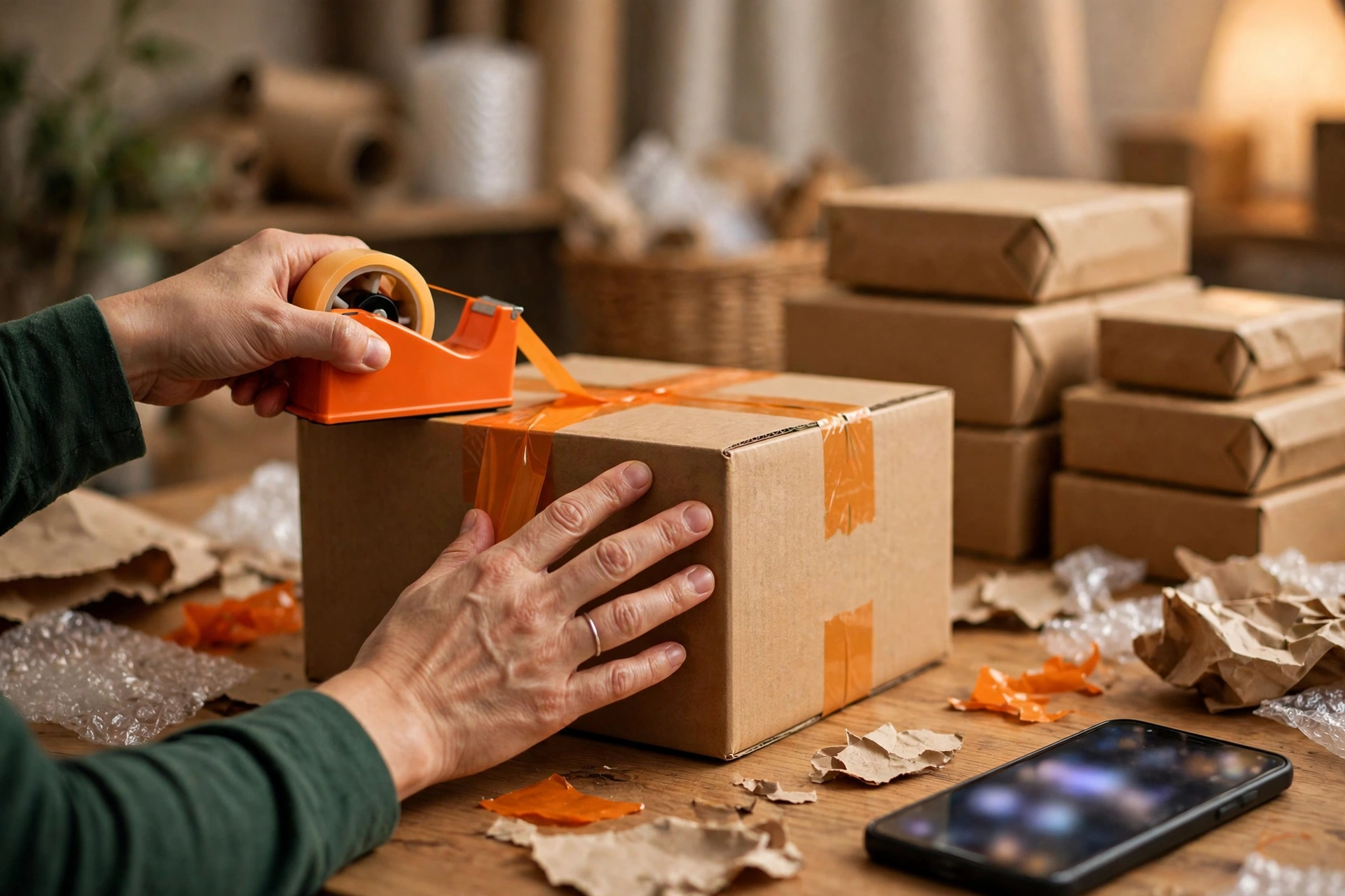 Đóng gói đơn hàng tăng lên sau khi tối ưu quảng cáo Shopee