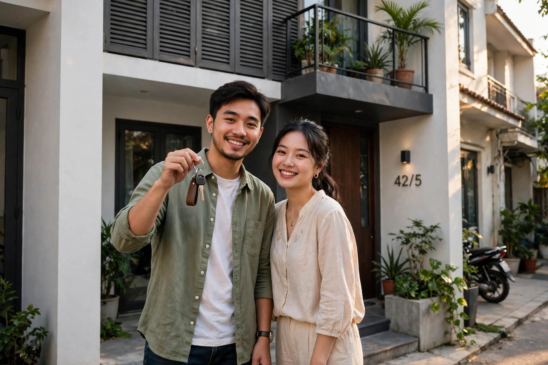 Mua nhà lần đầu cho vợ chồng trẻ: Chuẩn bị tài chính, đi xem nhà và làm thủ tục vay không rối