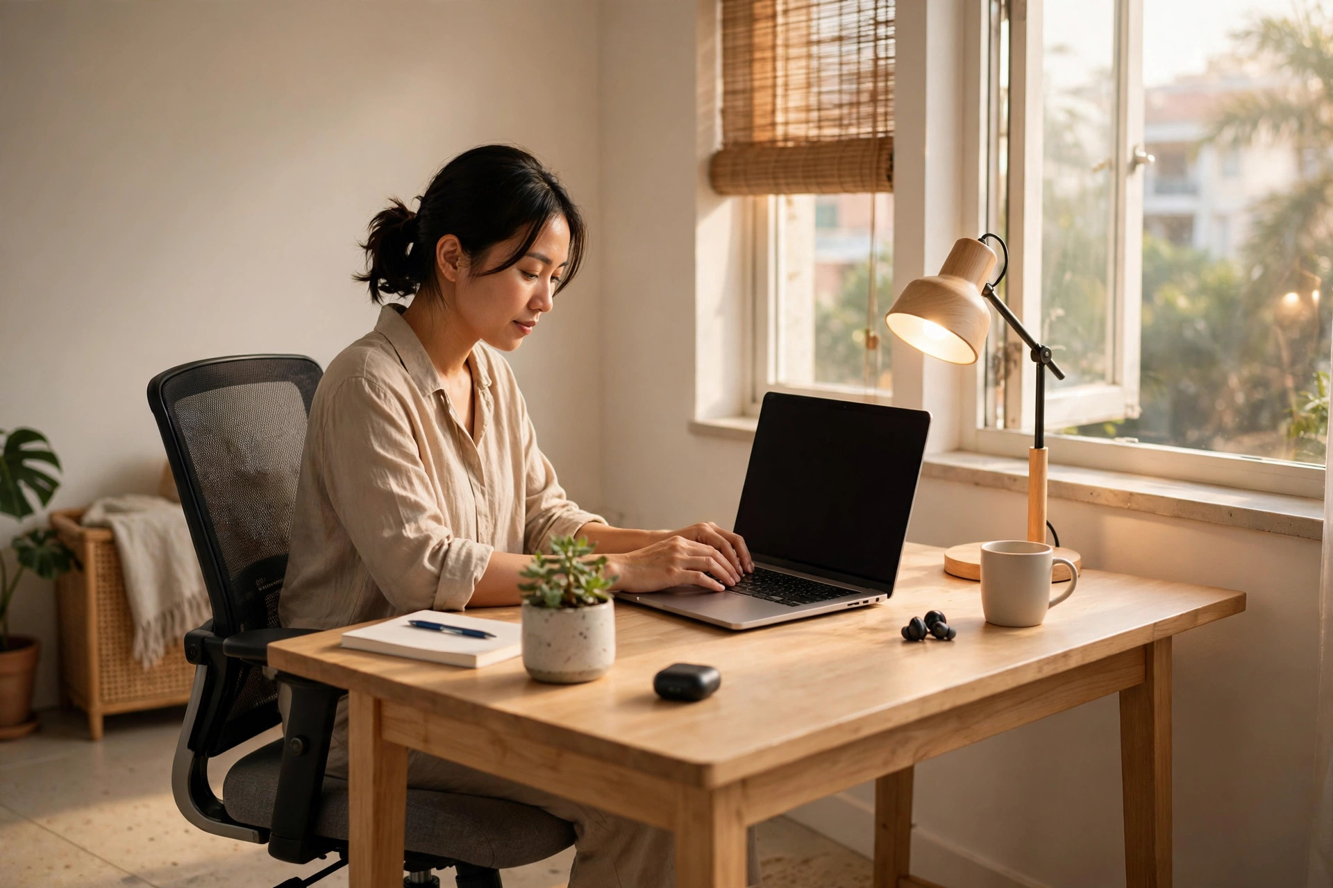 Chọn Bàn Làm Việc Tại Nhà Dưới 2 Triệu: 7 Tiêu Chí Chiều Cao, Mặt Bàn Và Ghế Đi Kèm