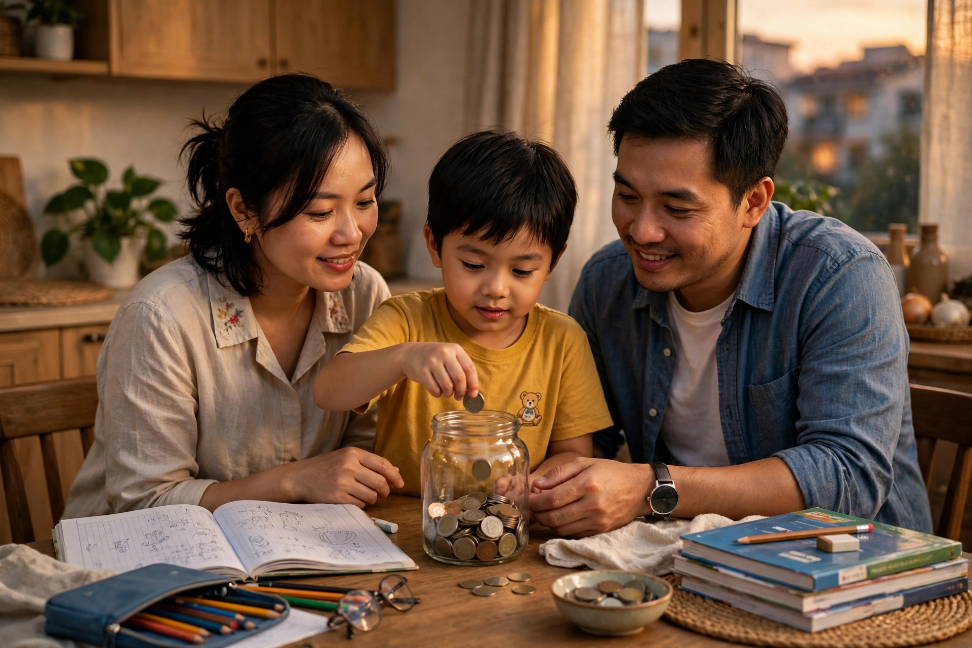 Lập Quỹ Học Vấn Cho Con Từ Sớm: Gửi Tiết Kiệm, Bảo Hiểm Và Đầu Tư Nhỏ Đều Đặn