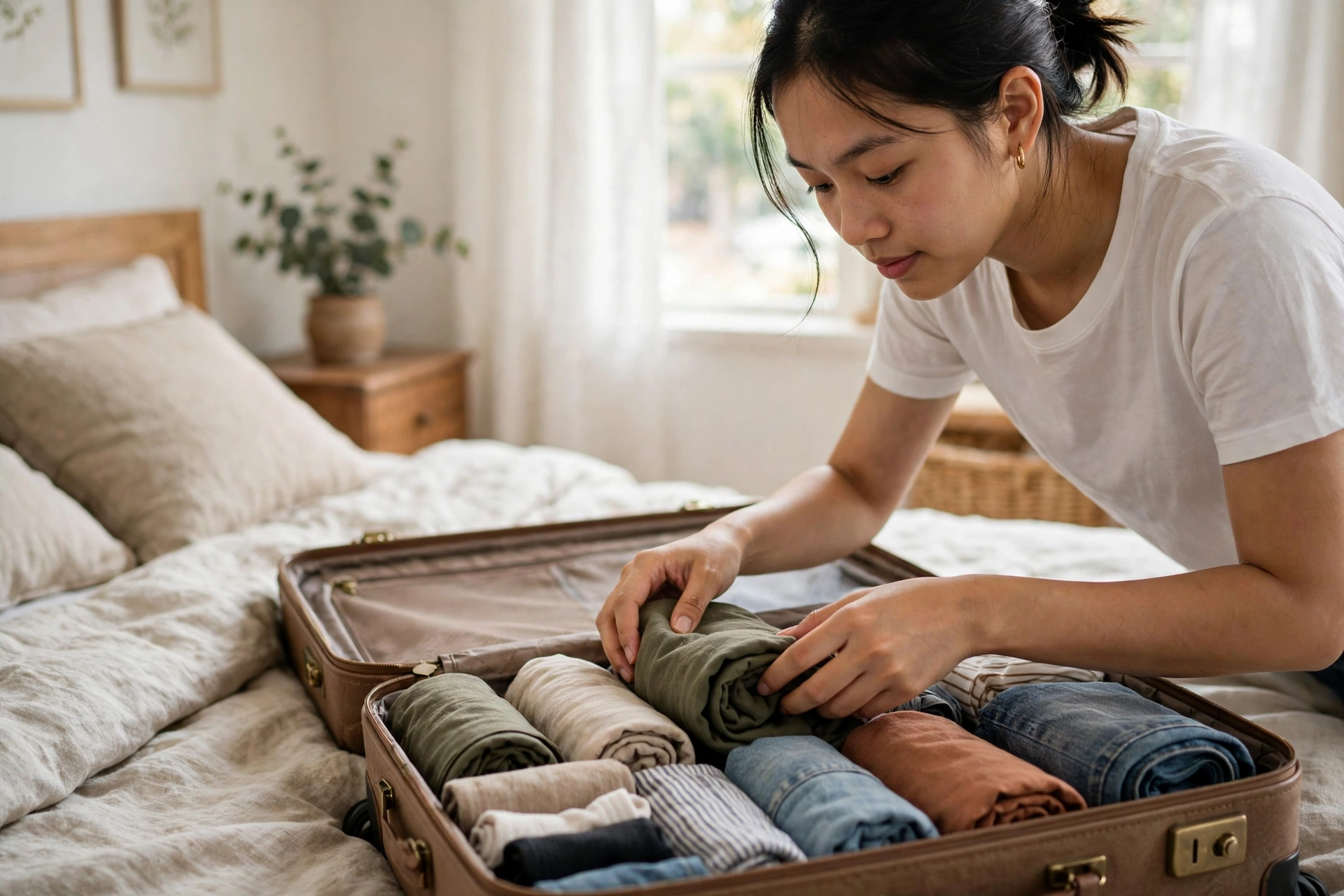 Gấp Vali Đi Du Lịch 5 Ngày Gọn Nhẹ: Chọn Đồ, Cuộn Gấp Và Sắp Xếp Không Nhăn