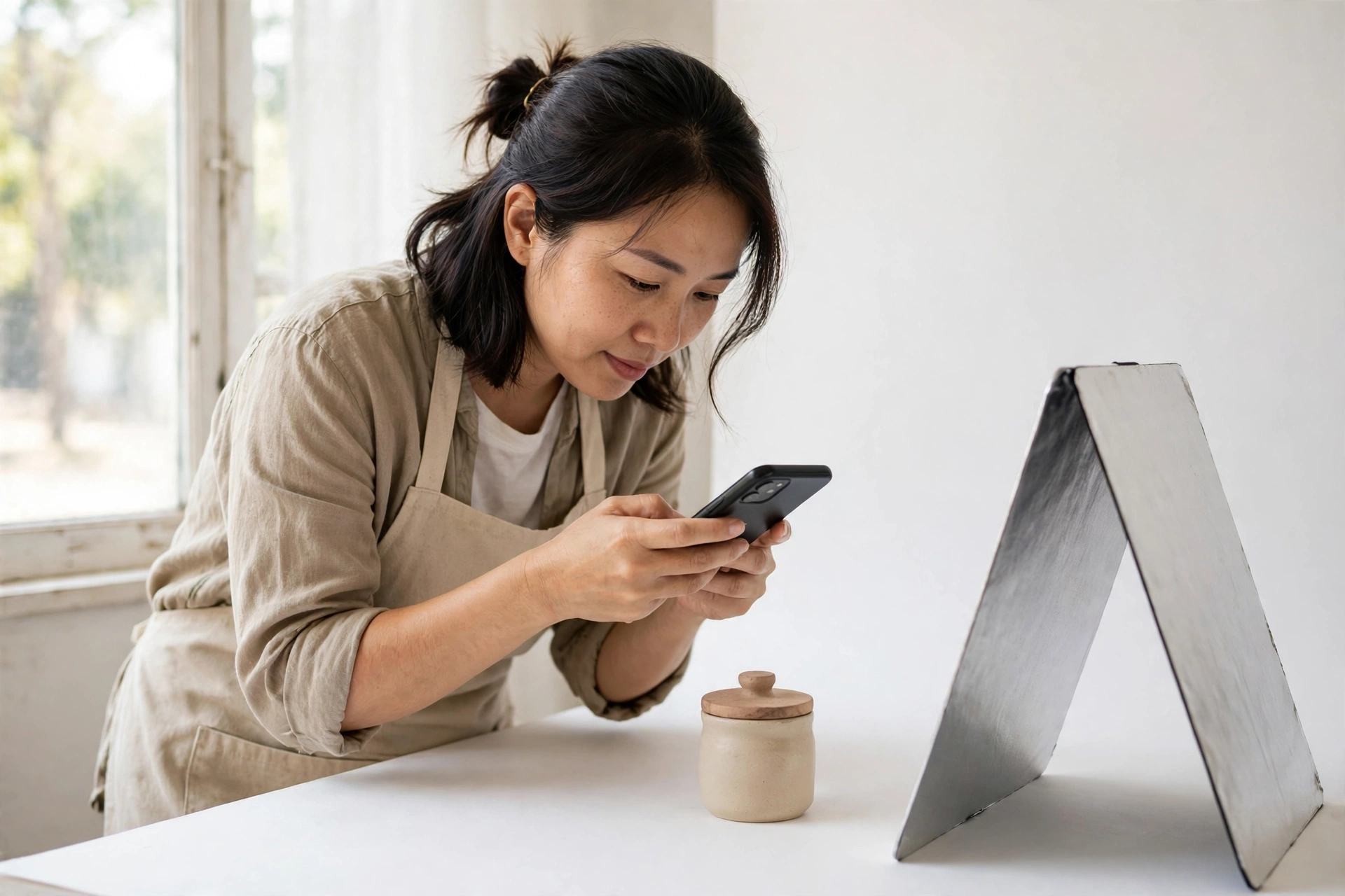 Chụp Ảnh Sản Phẩm Bằng Điện Thoại Cho Shop Nhỏ: Ánh Sáng, Phông Nền Và Góc Chụp Bán Được Hàng