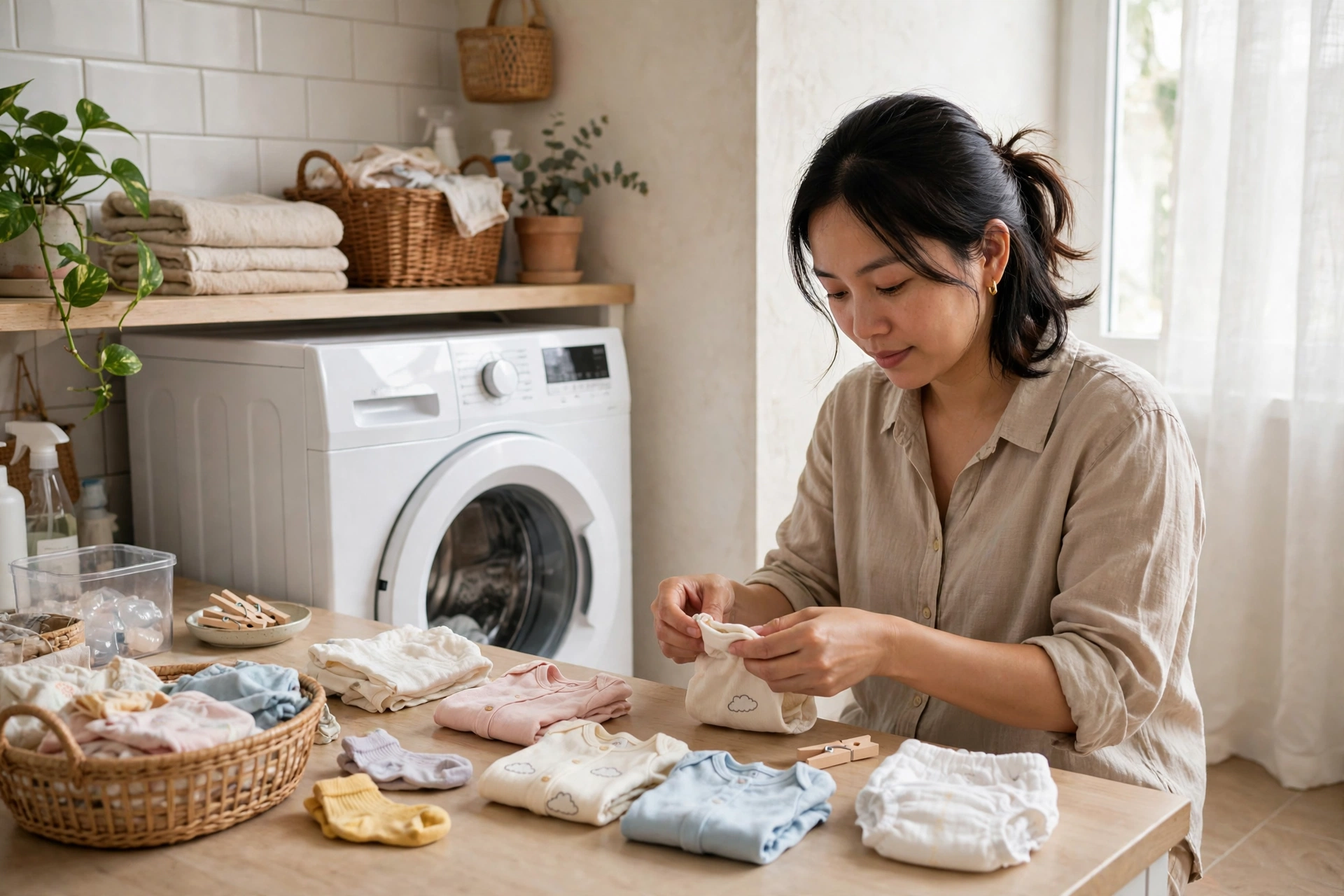 Chọn Nước Giặt Cho Gia Đình Có Trẻ Nhỏ: Thành Phần, Độ Sạch Và Cách Dùng Tiết Kiệm